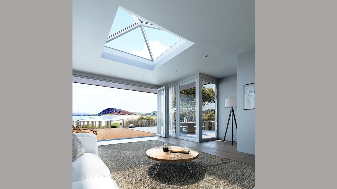 Glass Pyramid Lantern